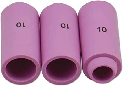 TIG Welding Torch DB PTA SR WP 17 18 26 TIG Alumina Ceramic Cup Nozzles Accessories 10N45#10 10N44#12 Optional (10N45#10 5PK)