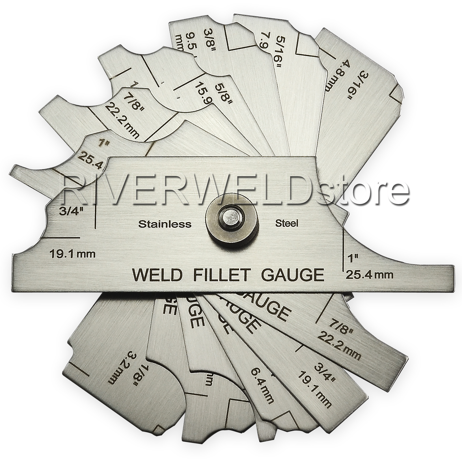 Welding Gauge Taper Gage Both Inch & Metric 45-60mm Welding Inspection