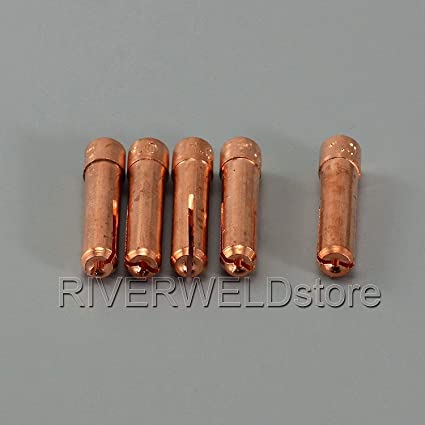 TIG Stubby Collet 10N22S (1.00mm x 29mm) for PTA DB SR WP 17 18 26 TIG Welding Torch 10pk