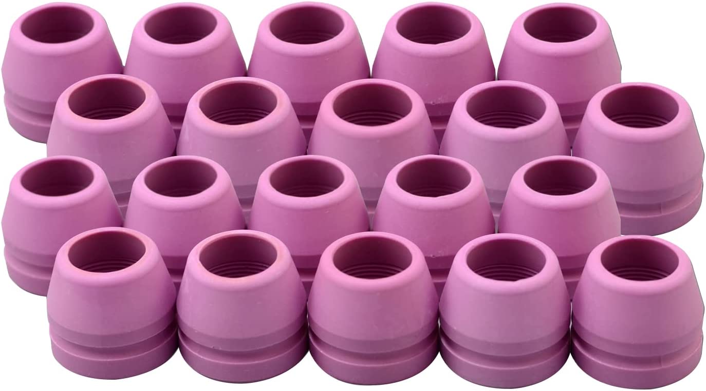 WSD-60P WSD-60 60P Plasma Cutter Torch Pilot ARC starting Consumables (Ceramic Cup With Groove 20pk)