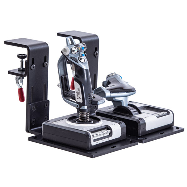 Set of 2 Desk Mounts Hotas Mount for Logitech G X52/X52 Pro/X56/X56 Rh