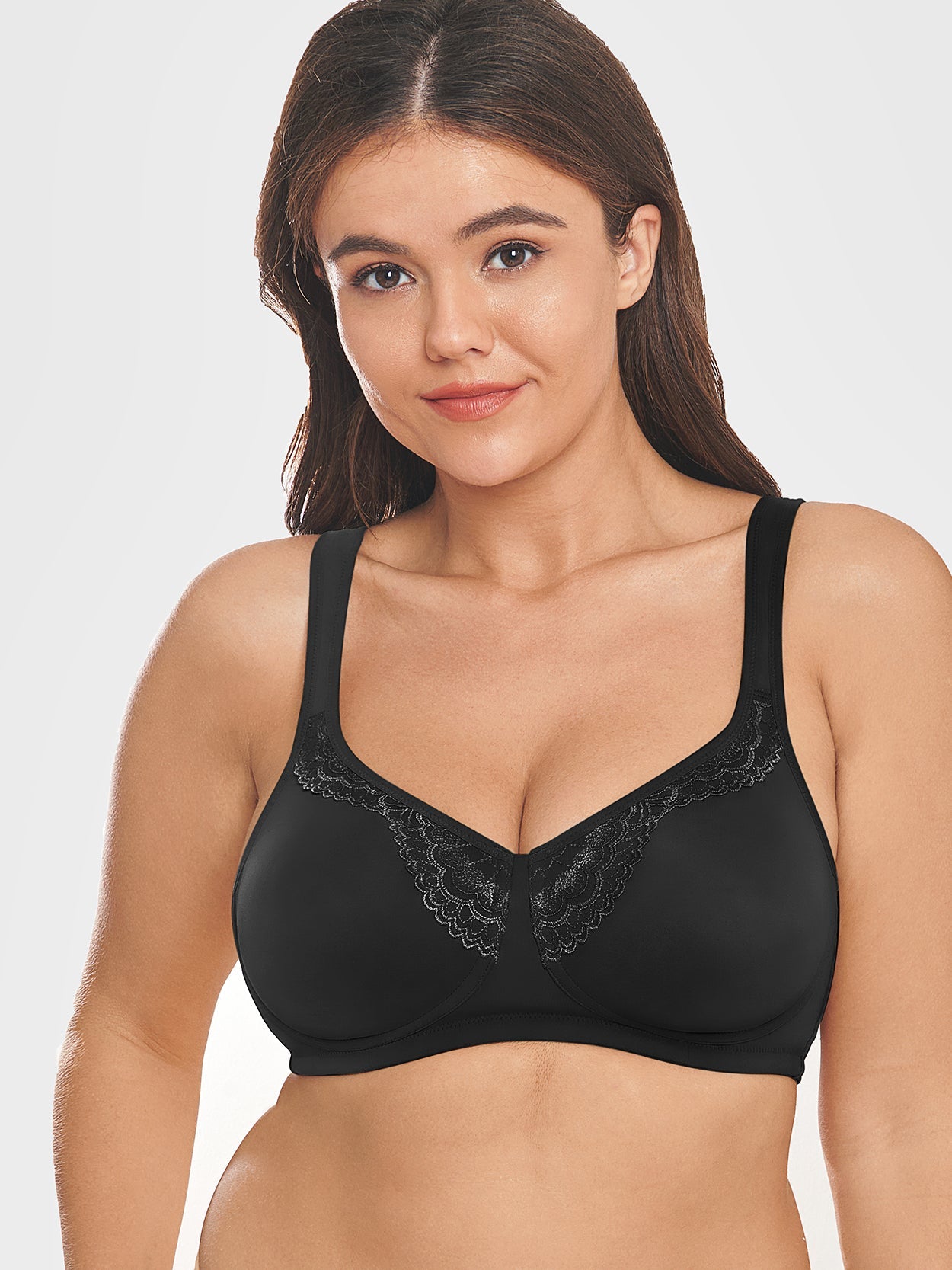Plus size full cup minimizer wireless bra (size 36-50, C-H) – SSHK Shop by  SS Online Trading Limited