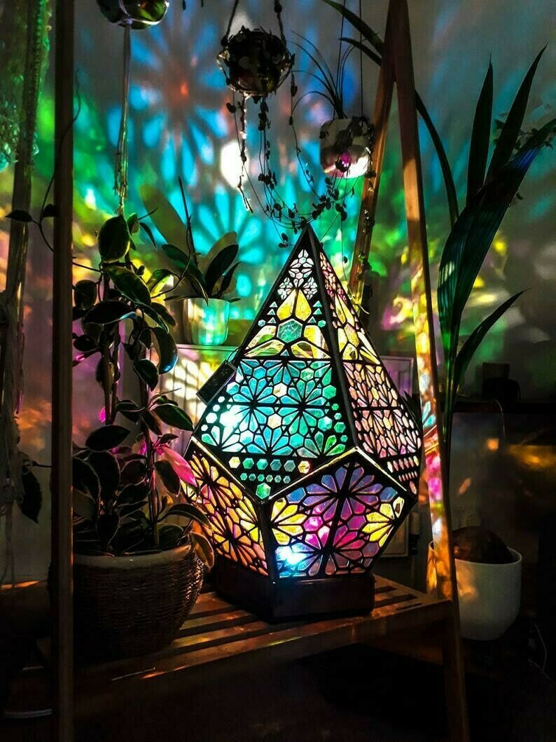 Colorful Floor Lamp - Bohemian Light