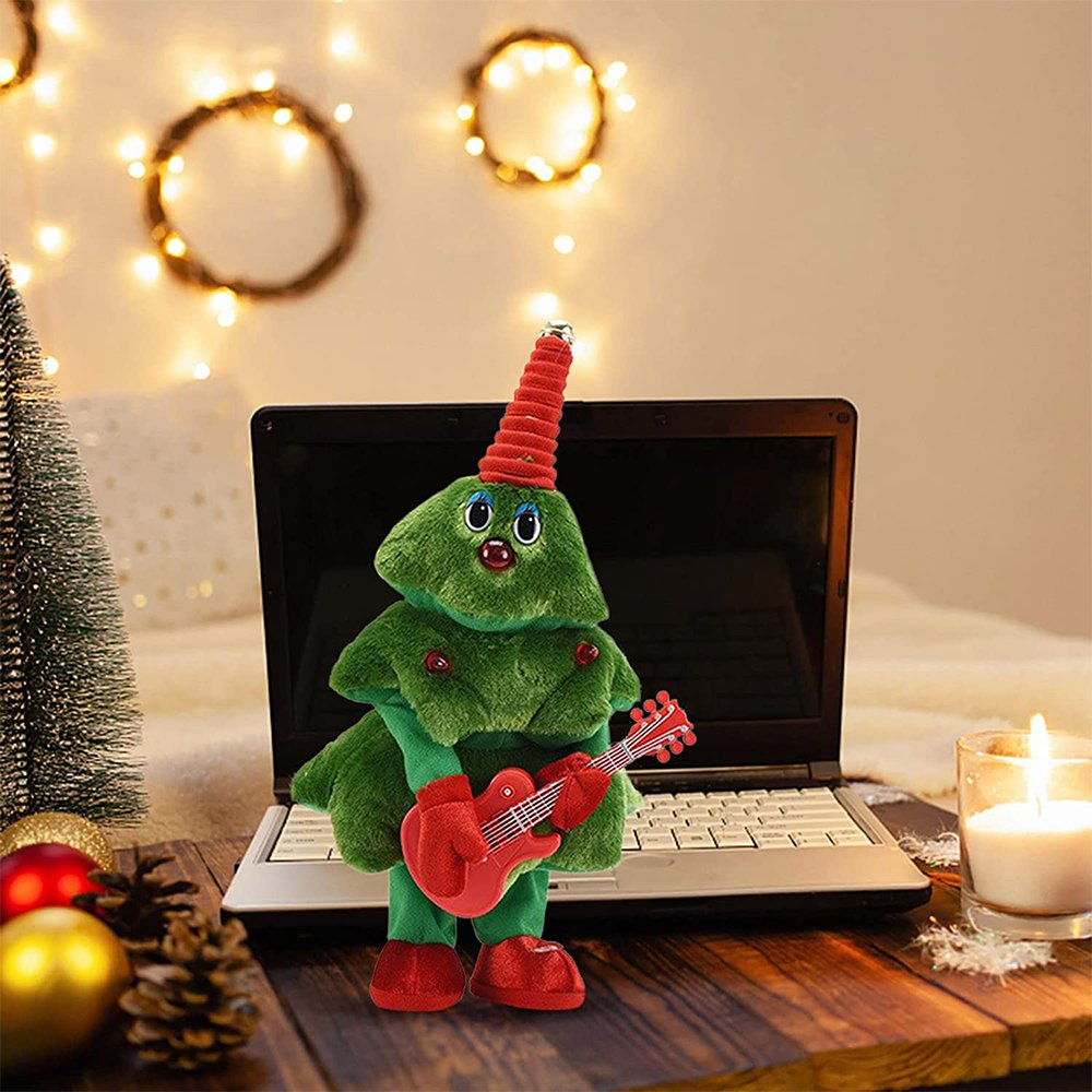 LuckstylishTM Singing and Dancing Christmas Tree Electronic Plush Toys