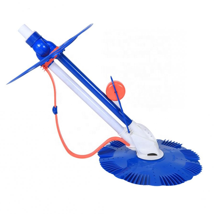Swimming pool vacuum automatic cleaner with 10 hoses