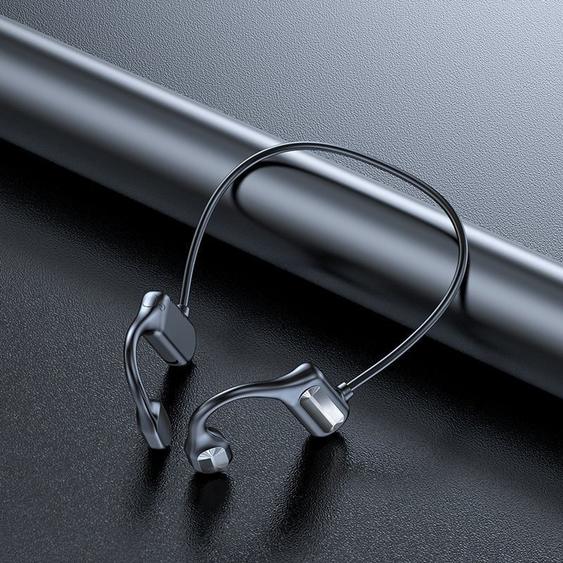 Open-Ear Bluetooth Bone Conduction Sport Headphones Wireless Earphones Built-in Mic