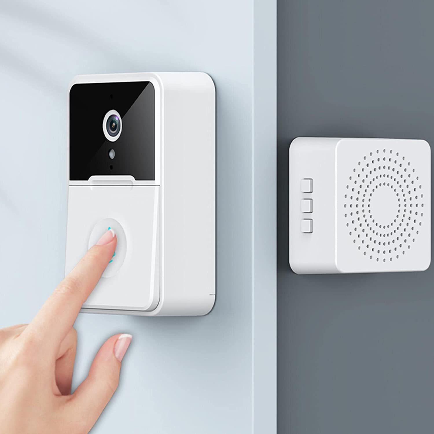 Ring Video Doorbell, Smart Wireless Remote Video Doorbell Intelligent
