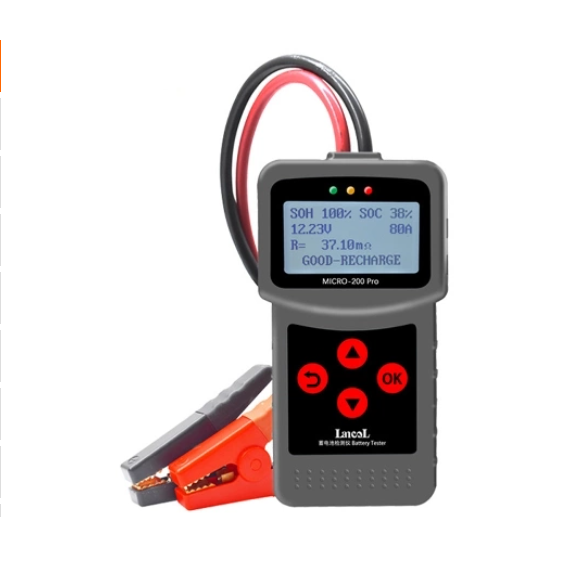 Micro-200 Pro Car Motorcycle Battery Tester Digital Battery Analyzer Motorcycle Automotive Car Diagnostic Tool