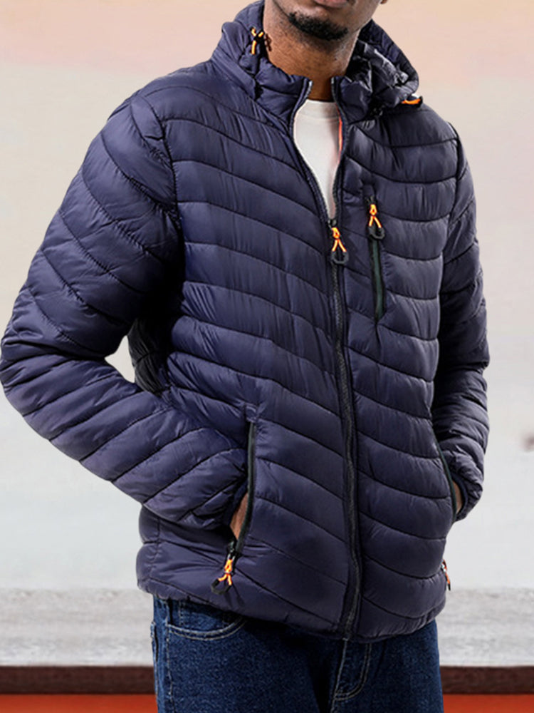 2022 Winter Clothes Light Cotton Jacket with Removable Hood