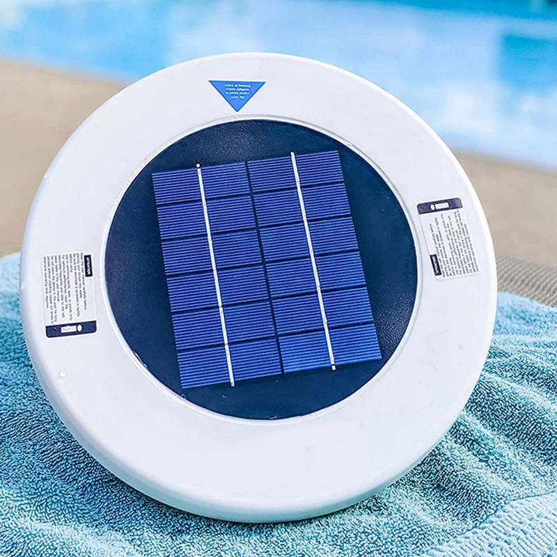 Solar Pool Ionizer, Cleaner, and Purifier Restores Clear, Chlorine-Free Water
