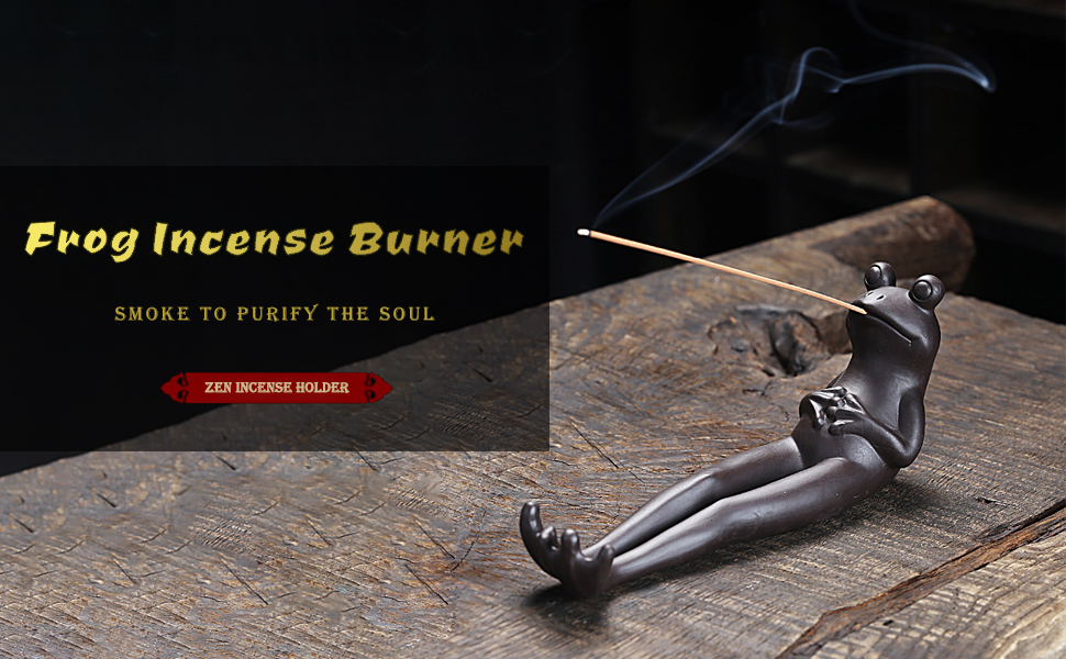 incense and holder