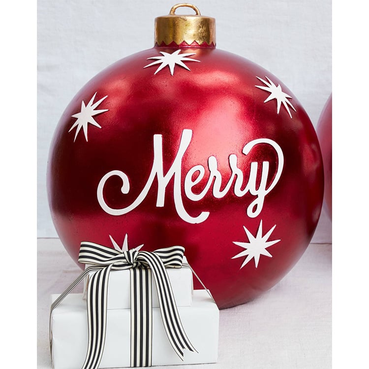 (Christmas Promotion - 48% OFF)Outdoor Christmas PVC inflatable Decorated Ball