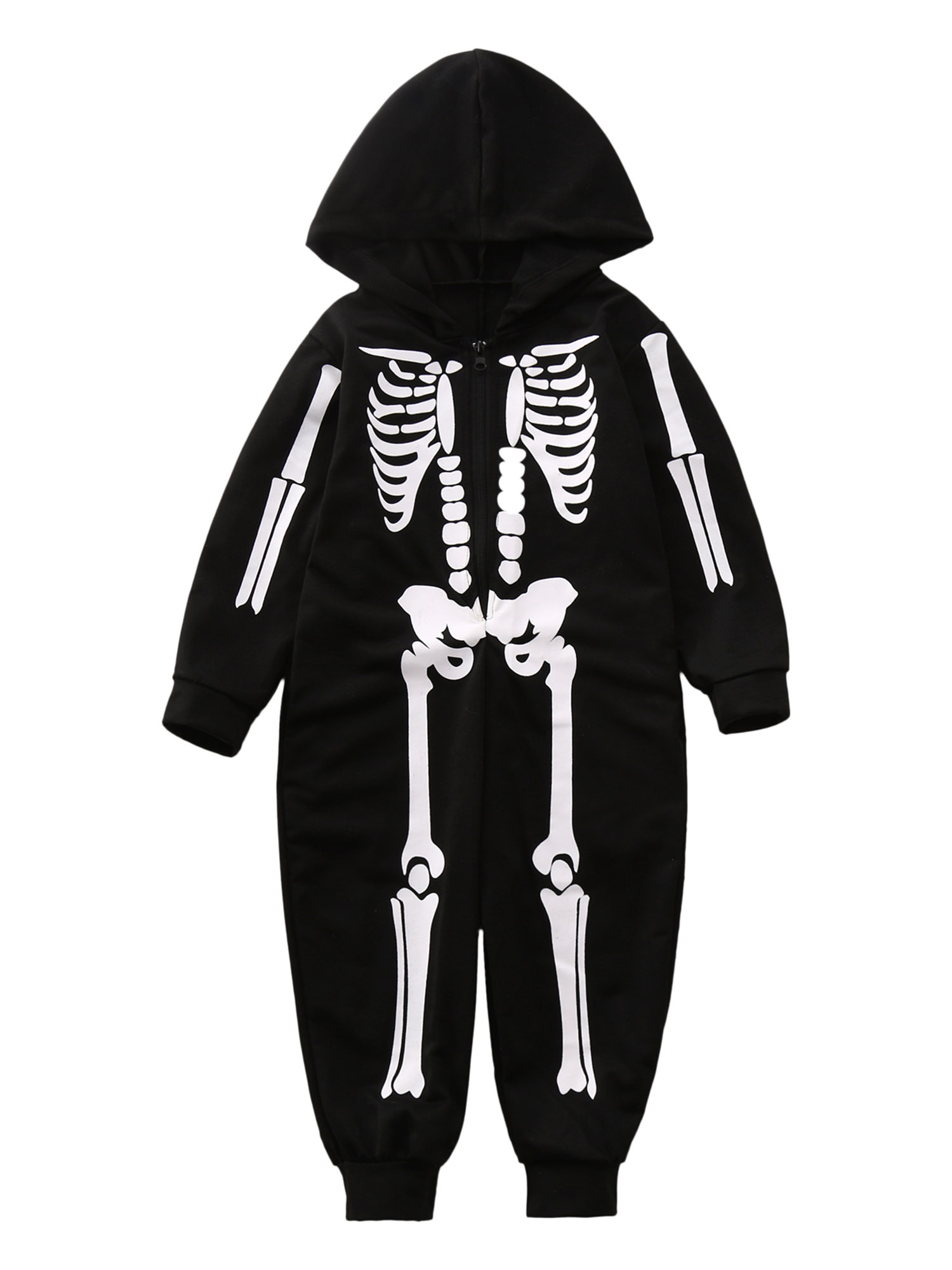 Matching Family Halloween Pajamas Set Skeleton Pajamas