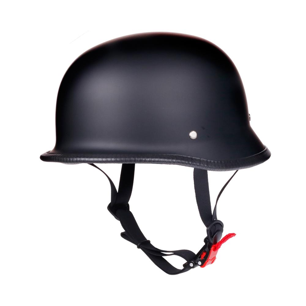 Mayan Style Half Helmet - Matte Black