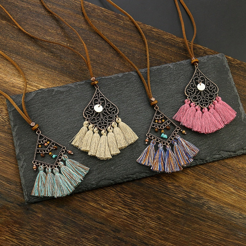 Kind of a Tassel-Necklace