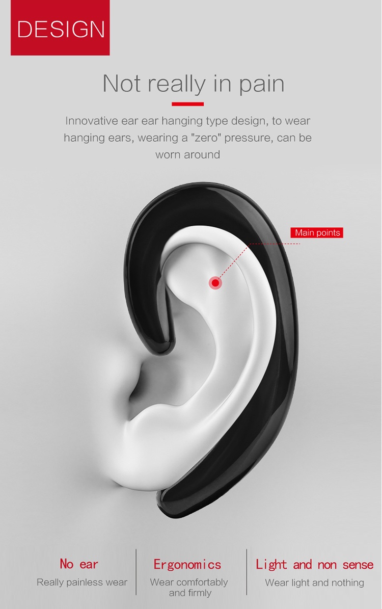 K8 Bone Conduction Earhook Wireless Bluetooth Earphone Noise Cancelling Stereo Headphone with Mic K8 Bone Conduction Earhook Wireless Bluetooth Earphone Noise Cancelling Stereo Headphone with Mic