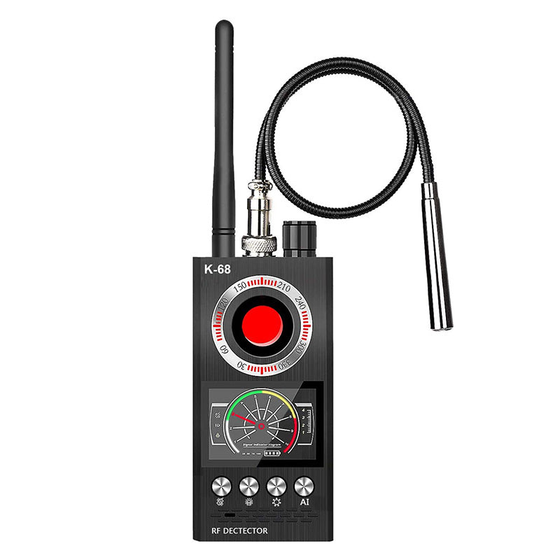 K68 Detector for Hidden Camera, GPS Tracker, RF Signal & Bug