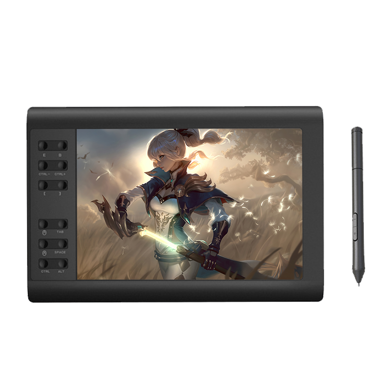10X6" Digital Graphics Drawing Art Tablet USB Painting Board Sketch Pad With Pen