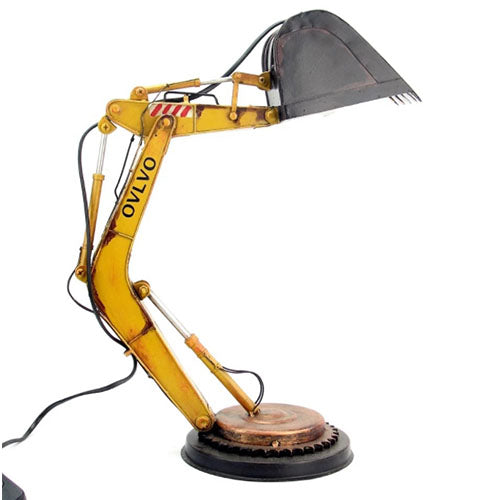 Unique Excavator Table Lamp