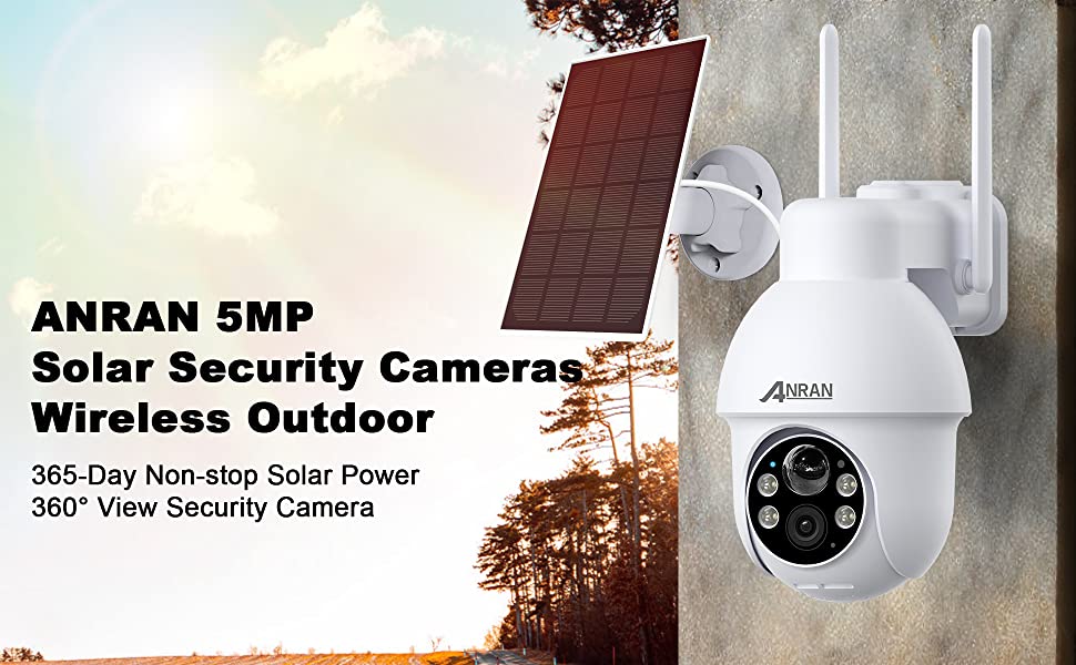 ANRAN solar security camera