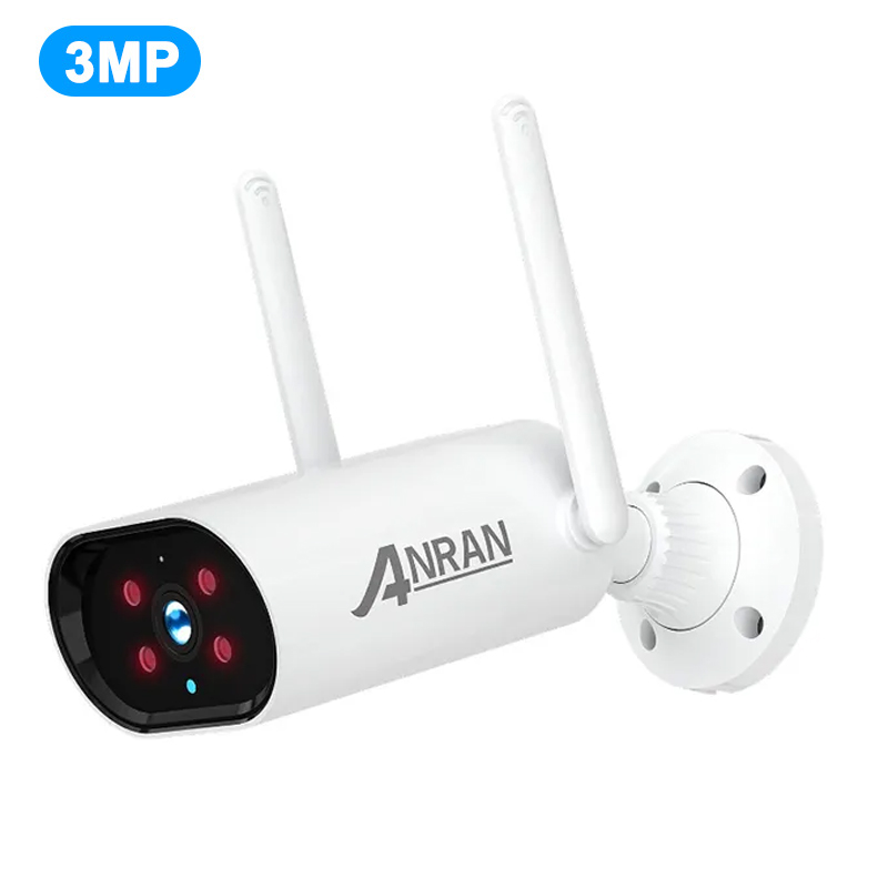【ANRAN Add on Camera】 3MP or 5MP Outdoor Wireless Security Camera with Power Adapter no Pan