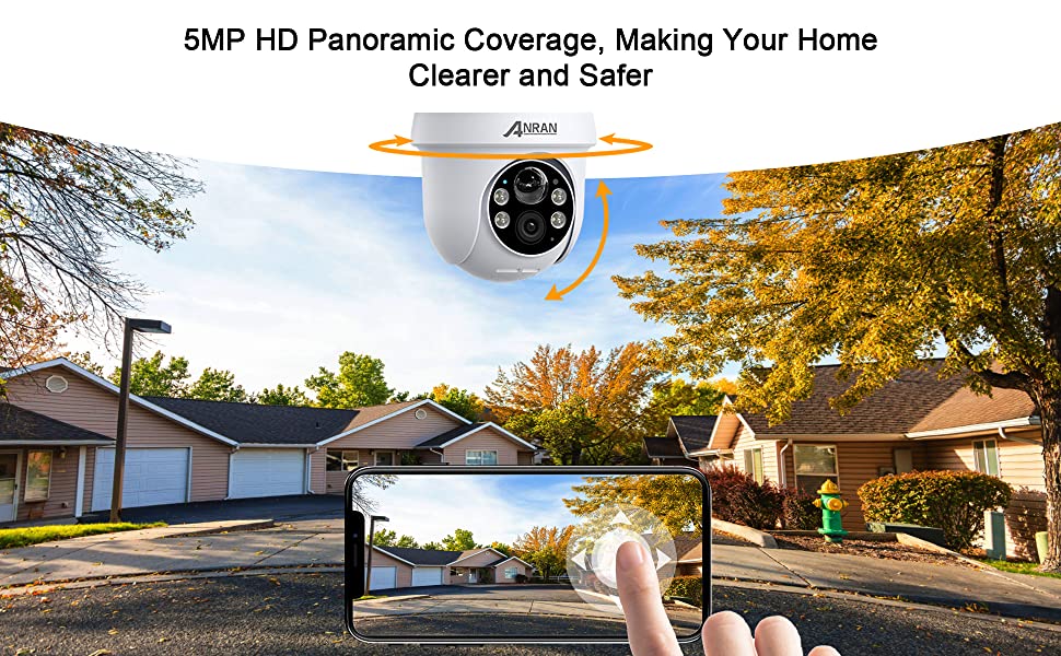 security cameras wireless outdoor with 360° view