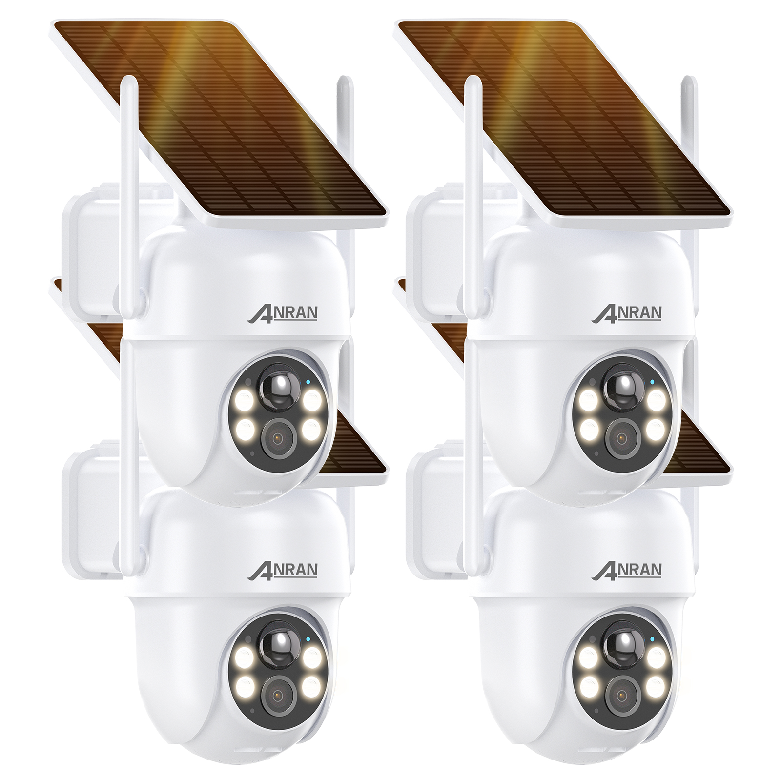 ANRAN Q4 Pro 2K Solar Battery Camera
