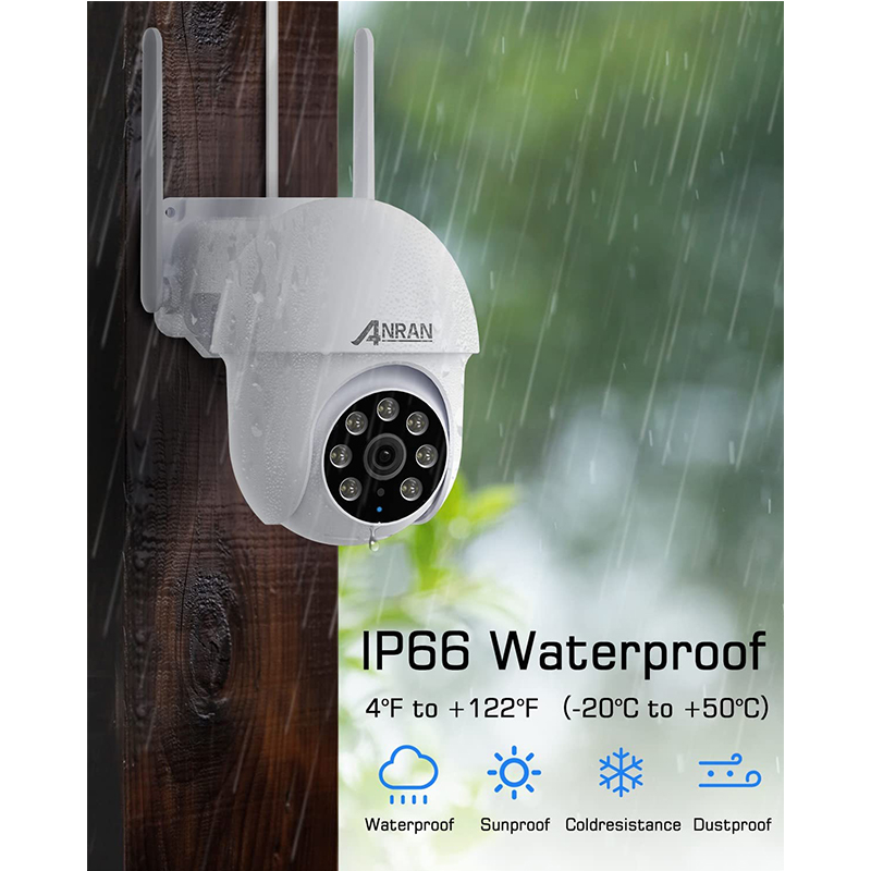 ANRAN P3 Max 5MP WiFi PTZ Camera with 360° View（Can't add