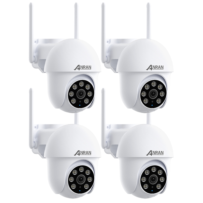 ANRAN P3 Max 5MP WiFi PTZ Camera with 360° View（Can't add on NVR）