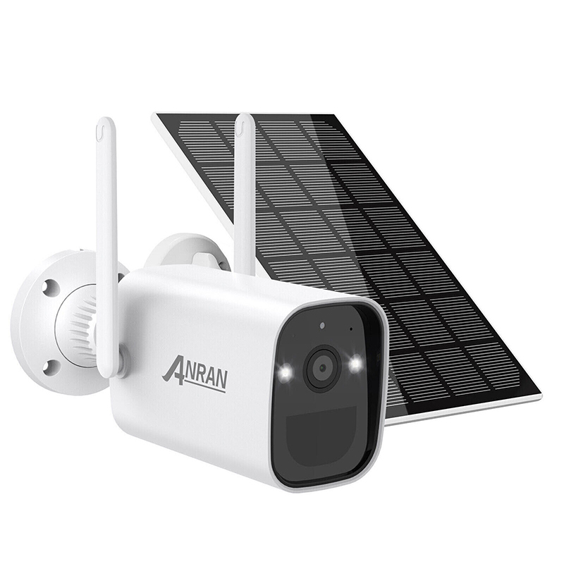 ANRAN 3MP Solar Camera WIFI Security Camera Outdoor Waterproof IP Camera PIR 1296P Video Surveillance Camera Solar Battery
