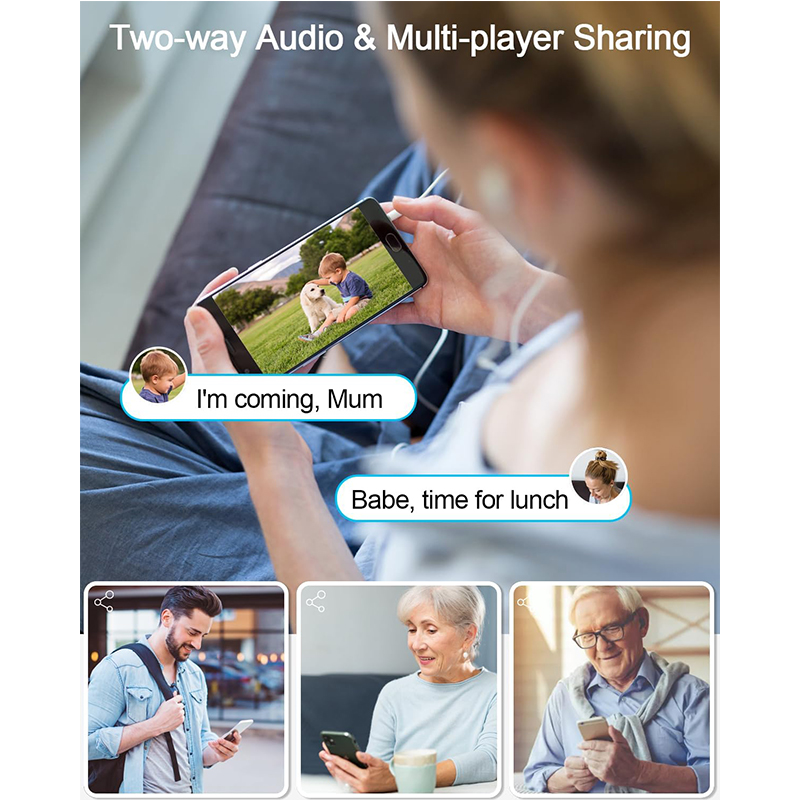 ANRAN Q4 Pro 2K Solar Battery Camera