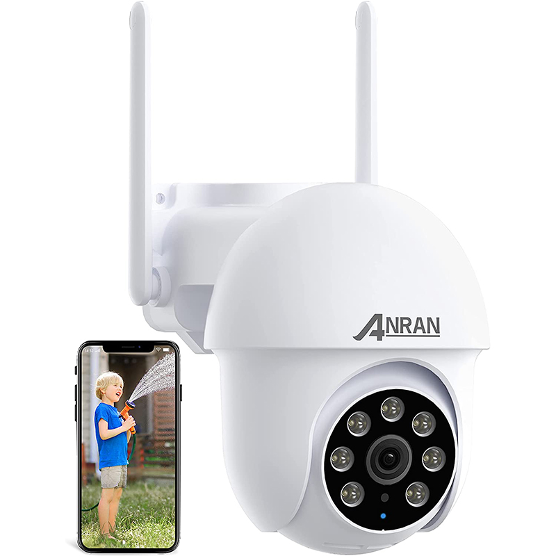 ANRAN P2 Max 5MP WiFi PTZ Camera with 360° View