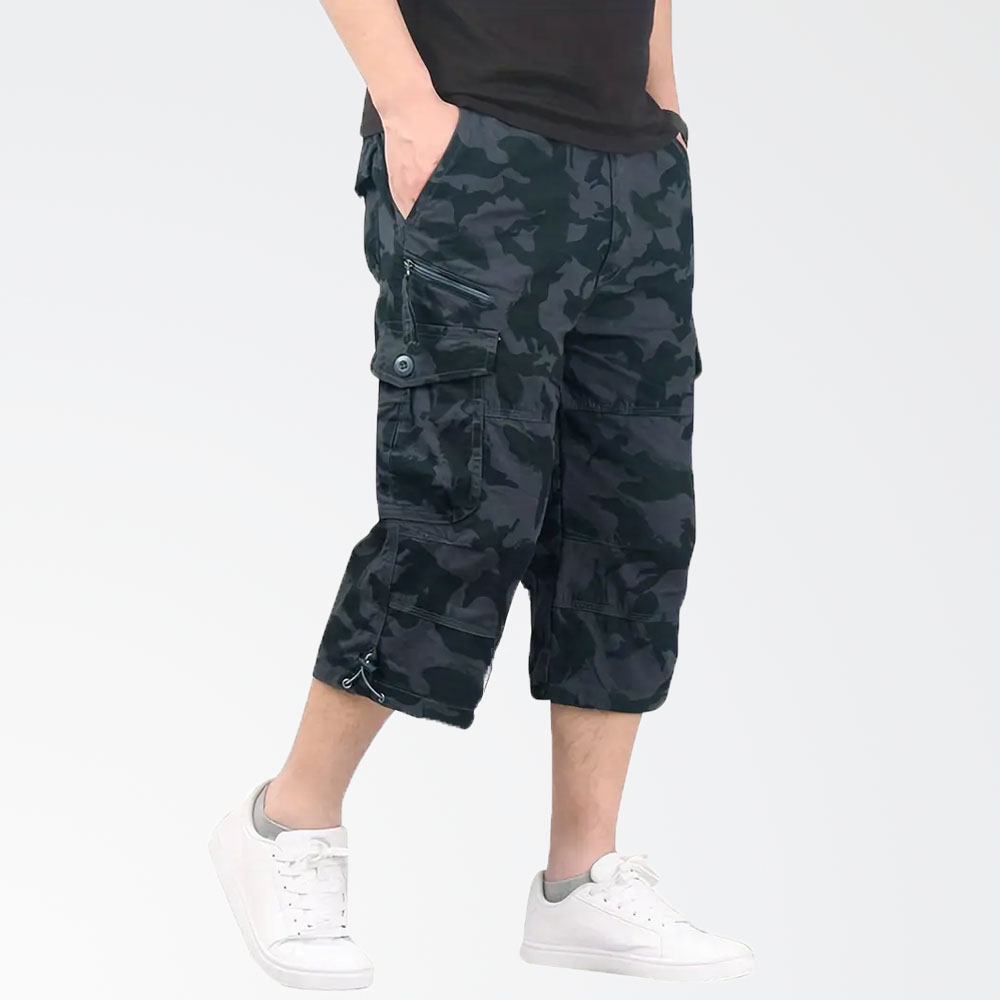 Lunebrille Nouveaux pantalons cargo de sport droits décontractés d'été pour hommes
