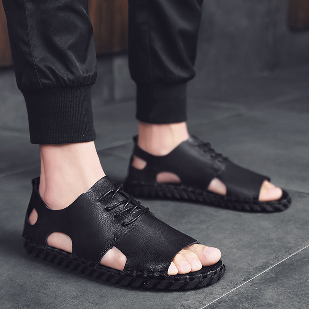 Gioiacombo™ 2022 nouvelles sandales de couture découpées pour hommes