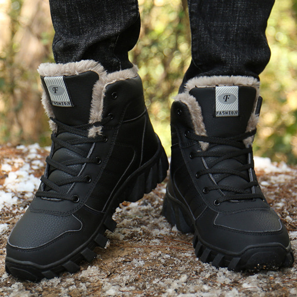 Lunebrille Nouvelles bottes de neige pour hommes tout-aller et résistantes au froid pour l'hiver