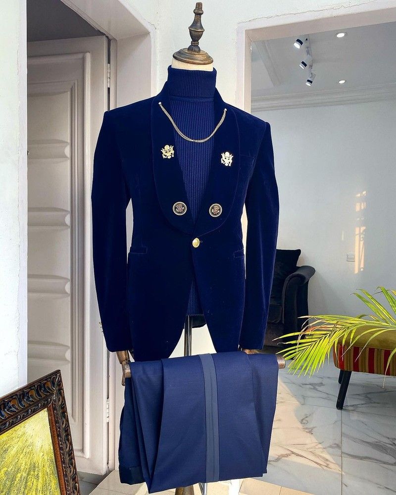 2022 Classic Mens Suits One-Piece Suit Vintage Business Coat Custom W