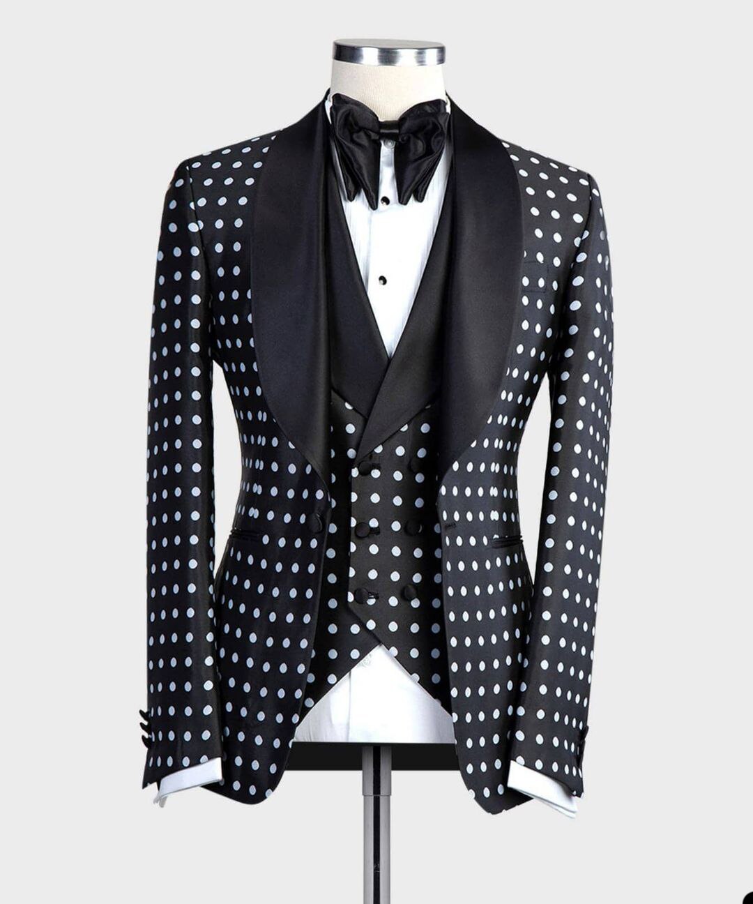 Fashion Men Suits Tailor-Made Tuxedo 2 Pieces Jacket and Vest Blazer