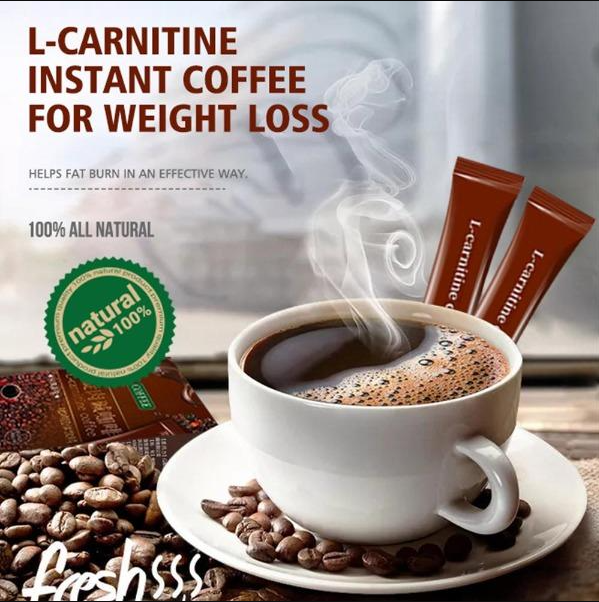 Lcarnitine Instant Coffee for Weight Loss, Slimming Coffee luckmise
