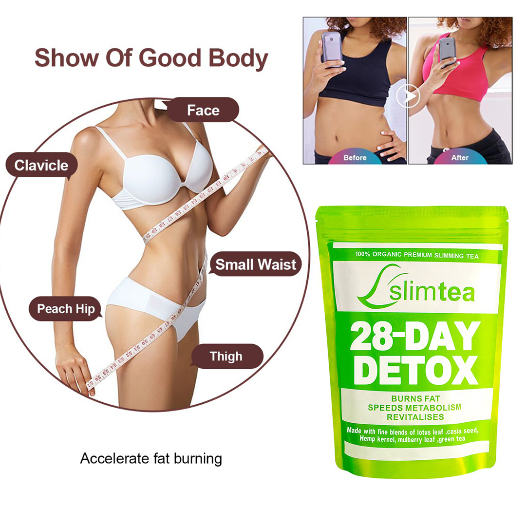Healthy 28 Days Fast & Effective Detox Flat Tummy Tea