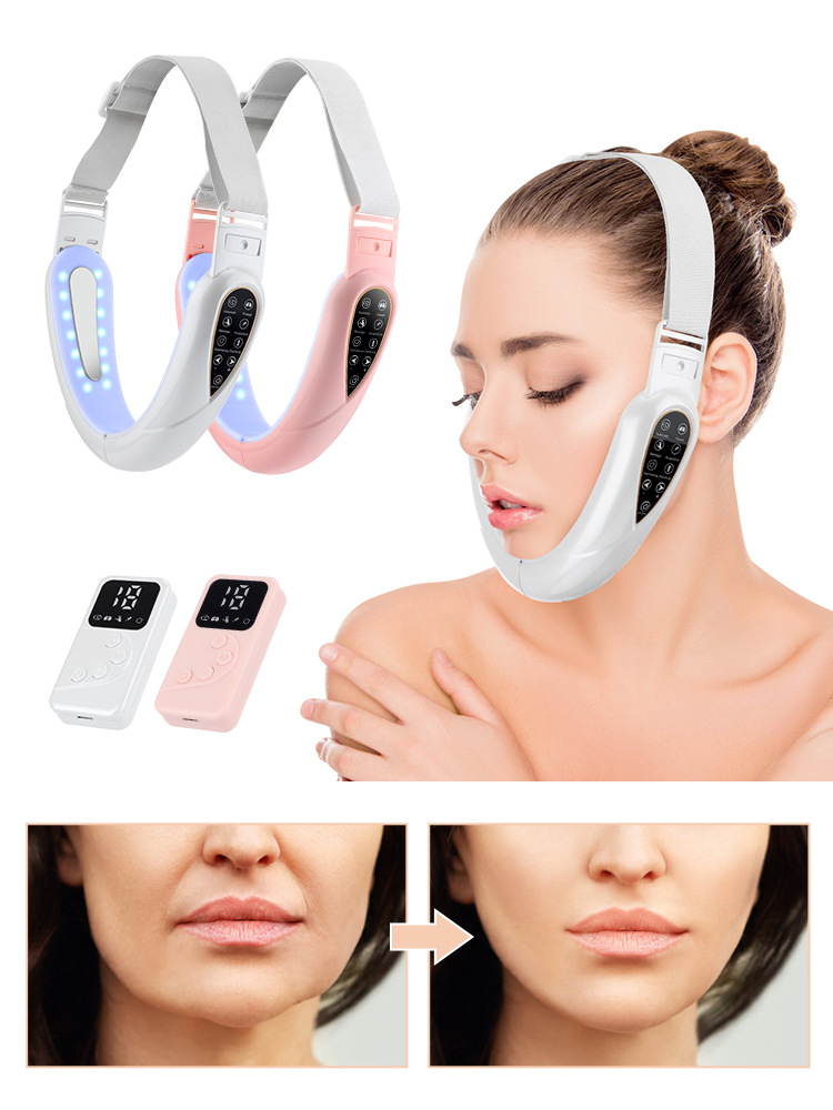 Remote Control Micro Current Color Light Face Slimmer