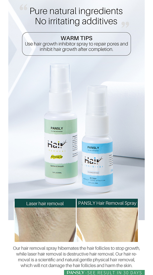 Easy Semi-Permanent Hair Removal Spray - Fiitobeauty