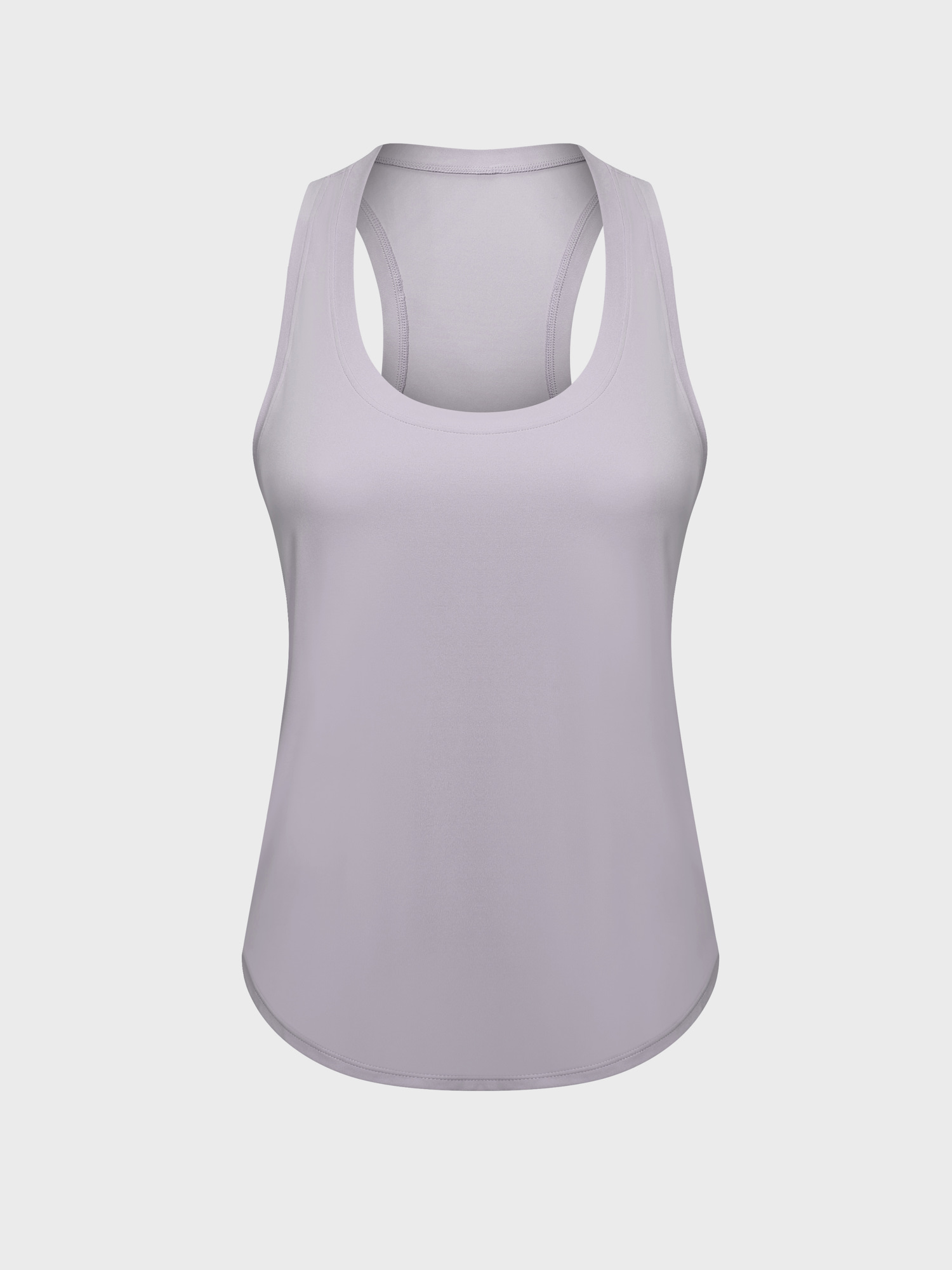 Midsize Racerback Nude Loose Breathable Quick-drying Yoga Sports Tank Top