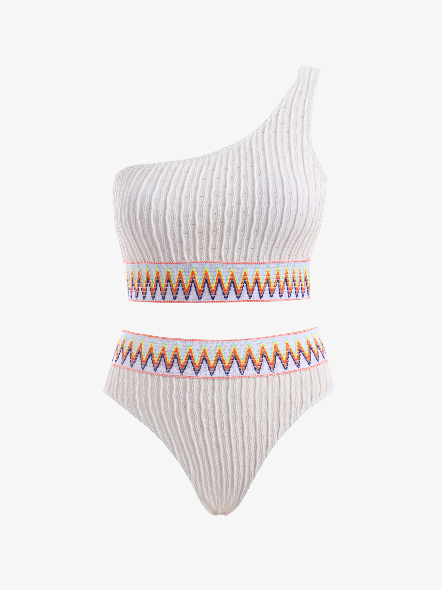 Midsize Geometric Asymmetry Bikini | Hemwave