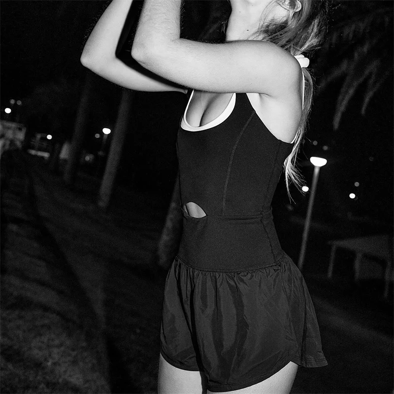 Sleeveless Sport Romper