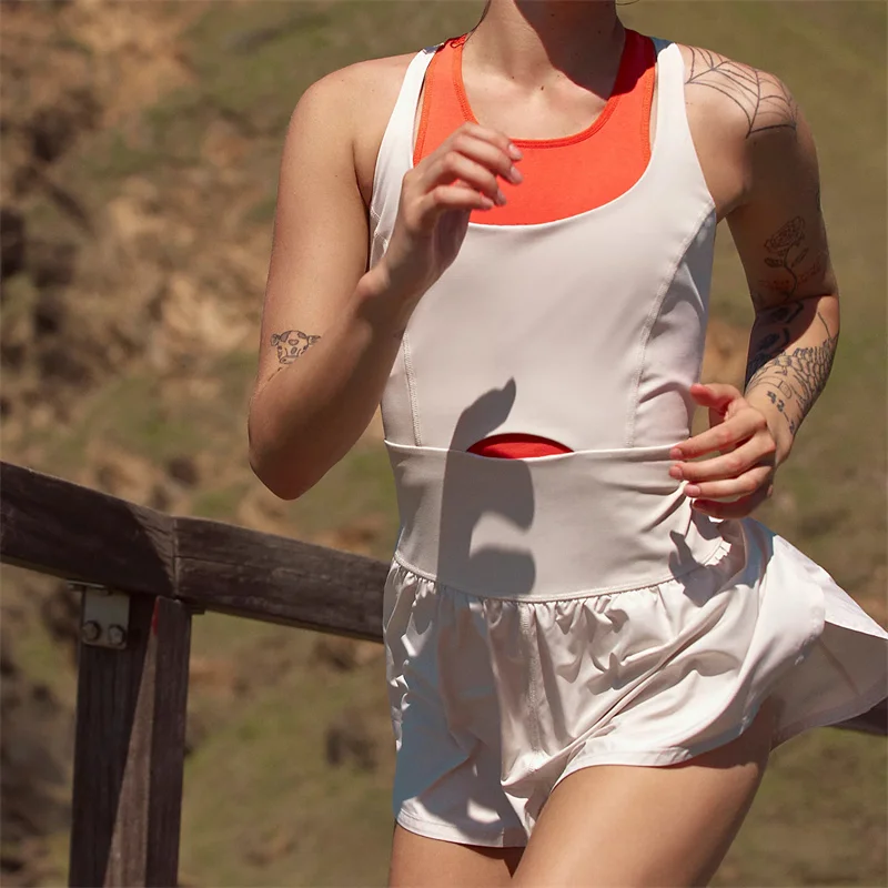 Sleeveless Sport Romper