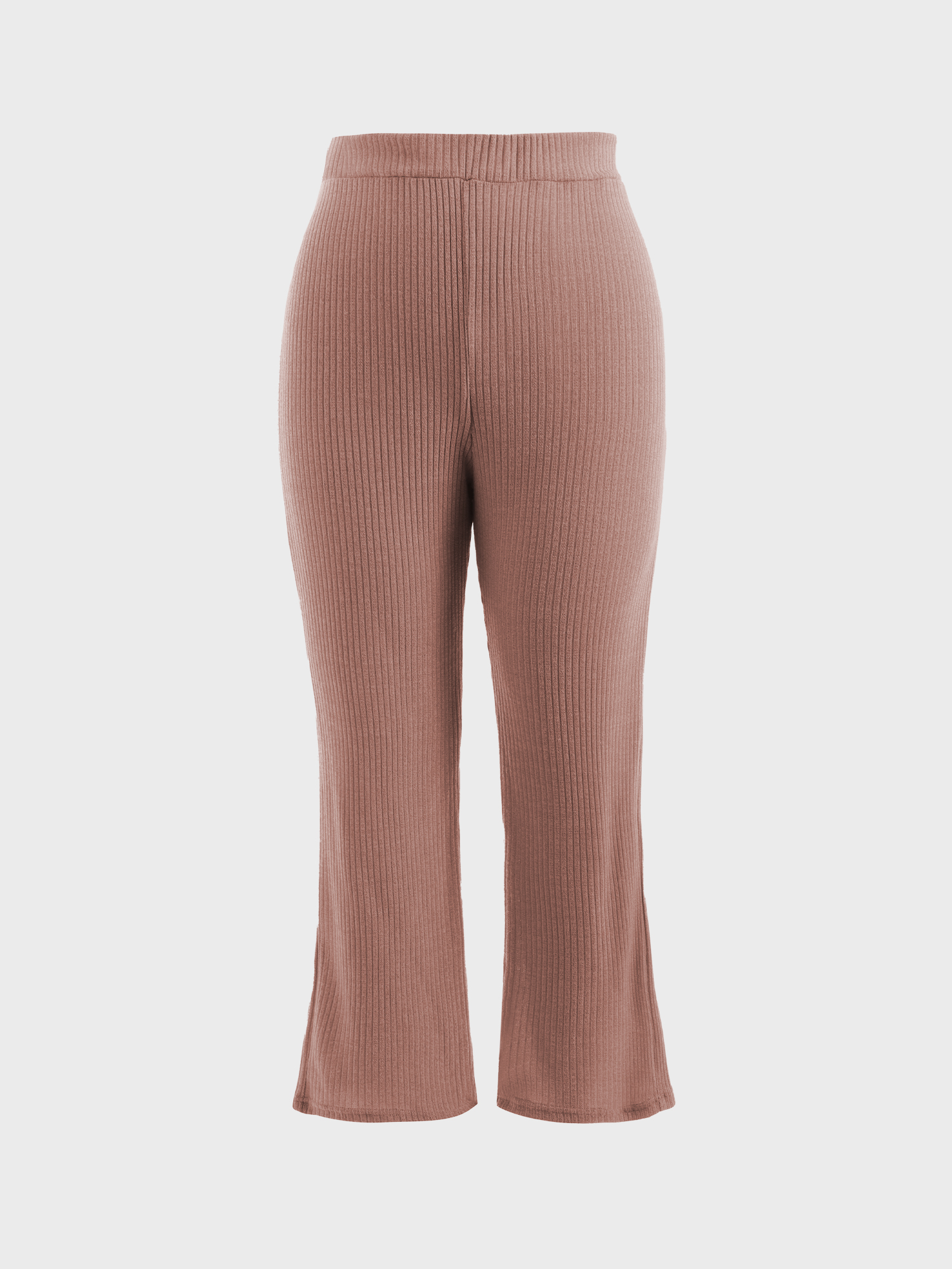 Ribbed Knit 2-Piece Lounge Set