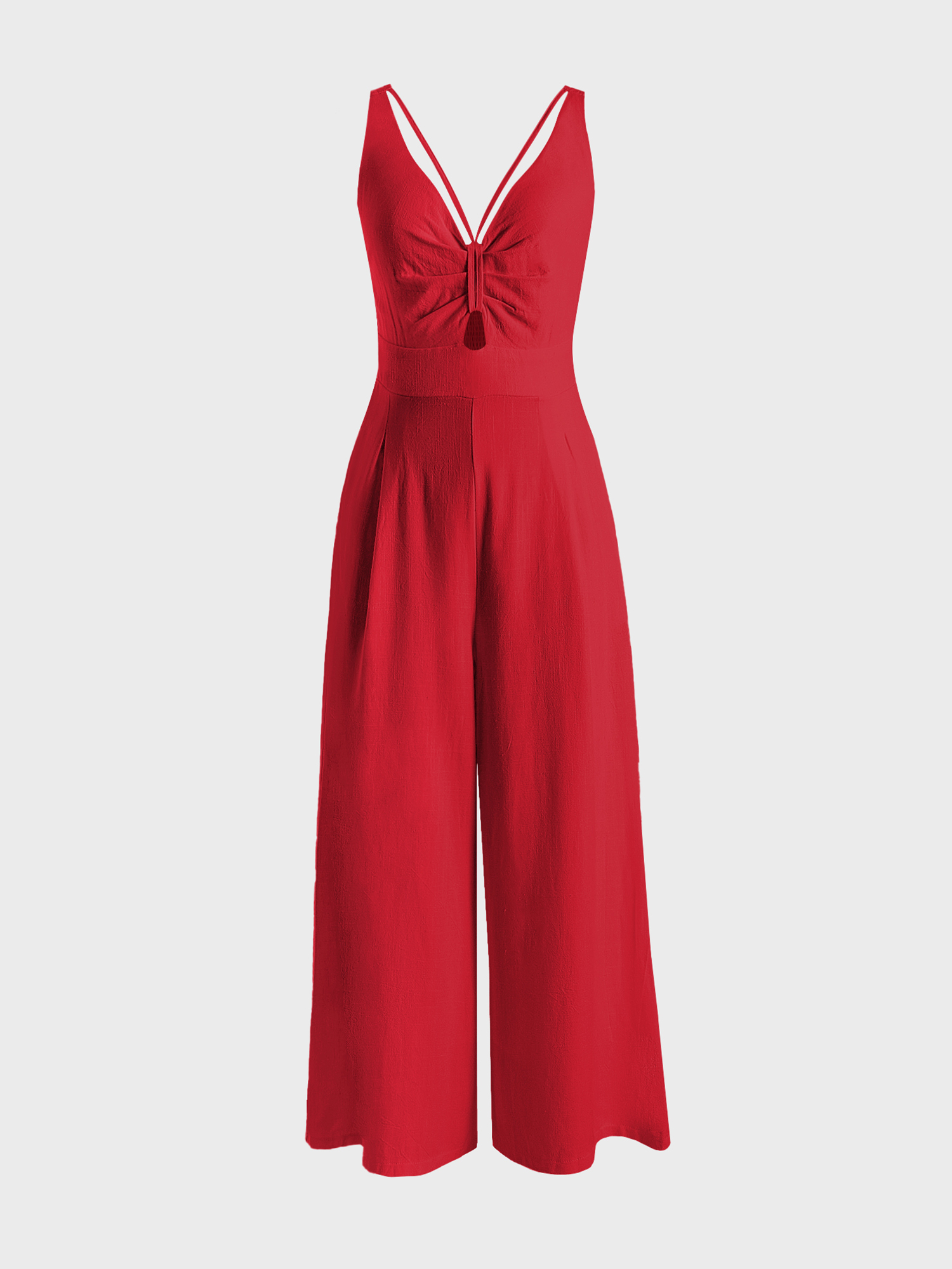 Summer Fashion Deep-V Jumpsuit