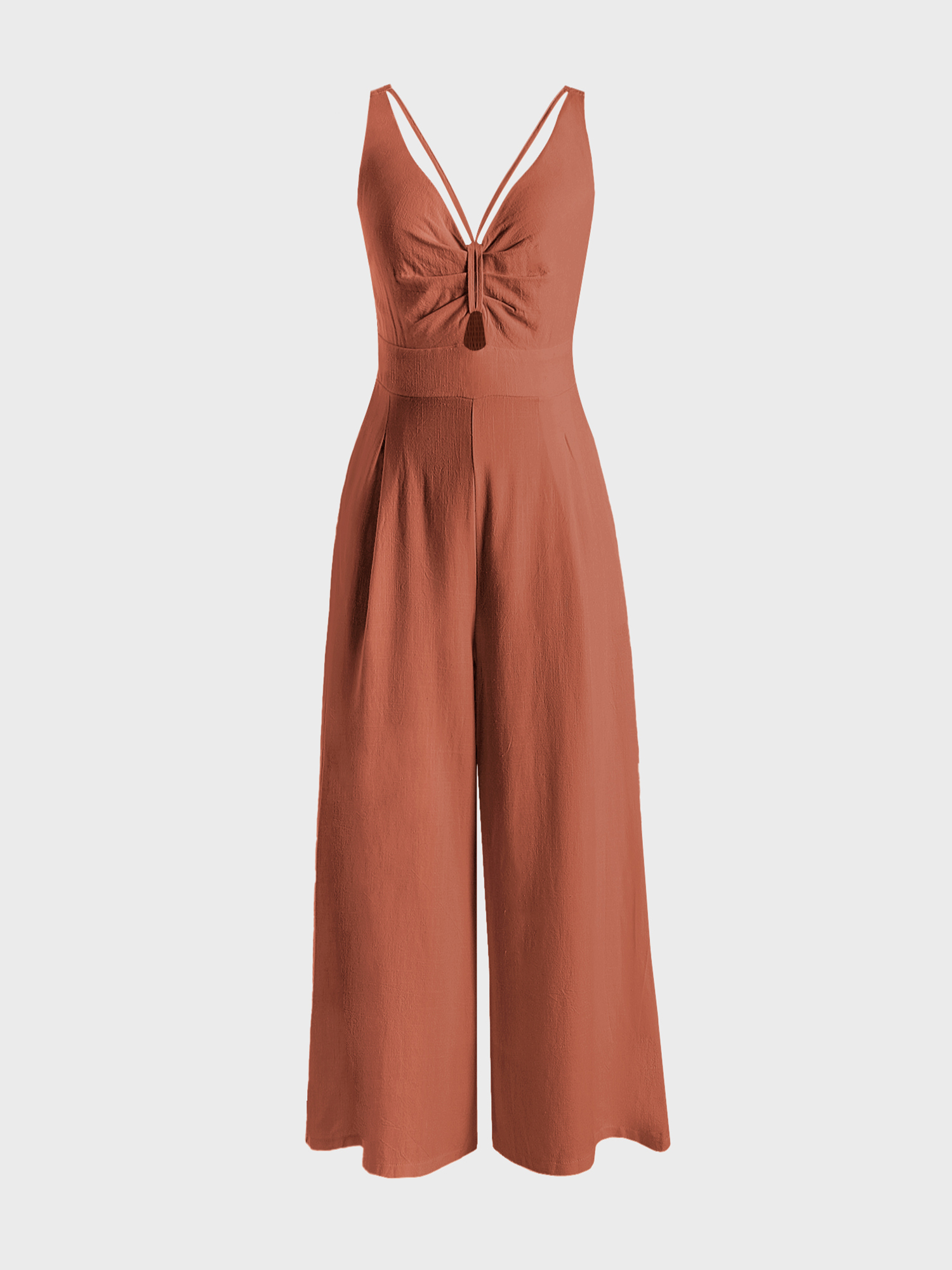 Summer Fashion Deep-V Jumpsuit