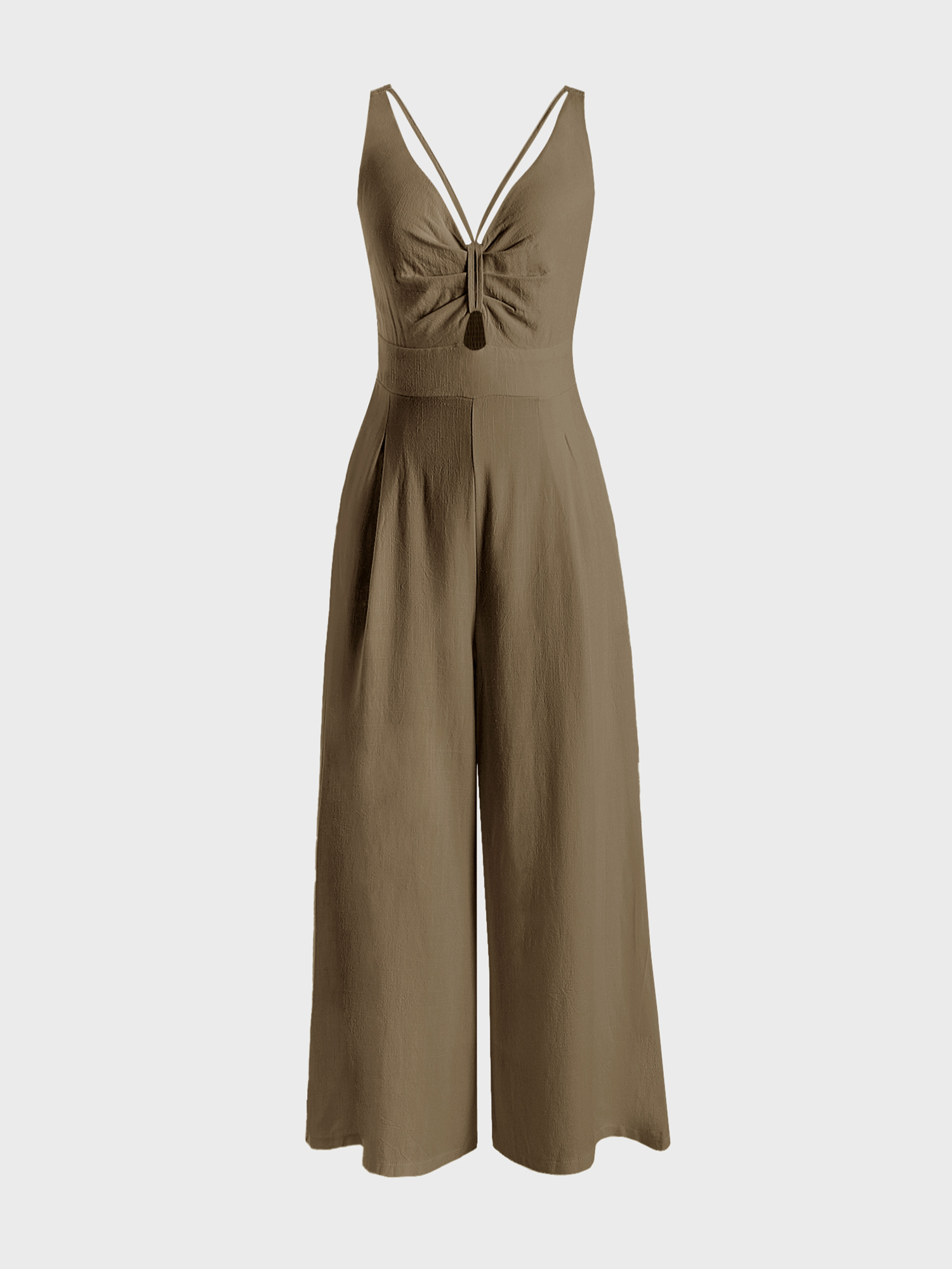Summer Fashion Deep-V Jumpsuit