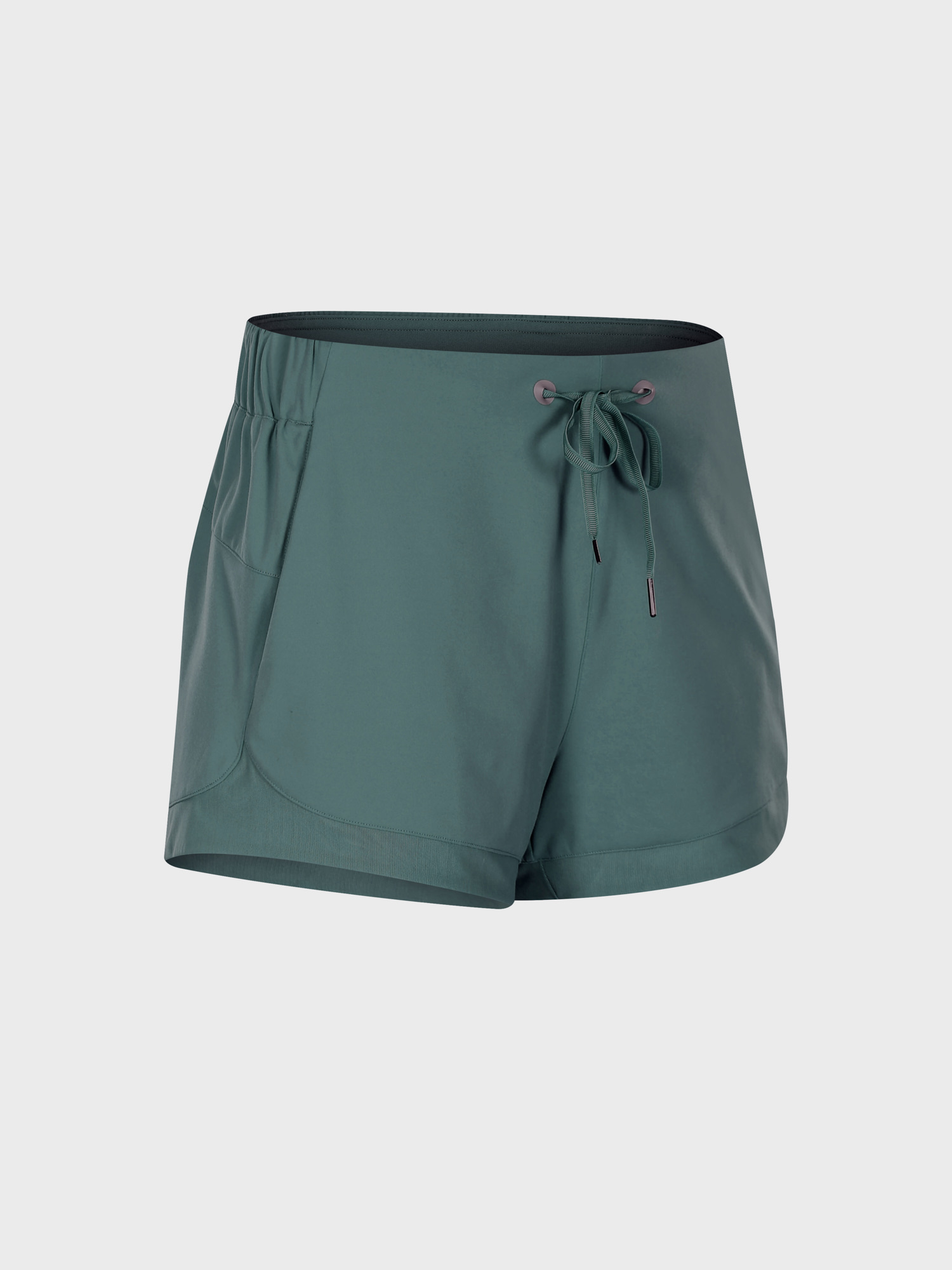 Drawstring Skin-Friendly Training Sports Shorts with Pockets